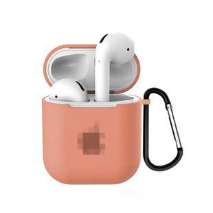 Чохол Logo Case для AirPods Pro 2 &mdash; силіконовий &mdash; Flamingo / Фламінго A32028 фото