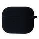 Чехол с микрофиброй / Microfiber Case для AirPods Pro &mdash; силиконовый &mdash; Black / Чёрный A31718 фото
