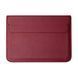 Чохол-конверт з еко-шкіри Leather PU для MacBook та ноутбука 15.4&Prime; | 16.4&rdquo; &mdash; Red / Червоний A26238 фото