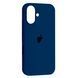 Чохол Silicone Case Full для iPhone 17 &mdash; силіконовий &mdash; Deep Navy / Синій A24096 фото