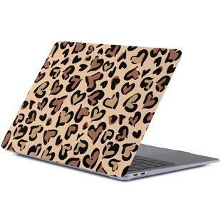 Накладка для MacBook Pro 16" PRINT Case (2019-2020) &ndash; Intel (A2141) &mdash; із малюнком &mdash; Leopard Hearts A25940 фото