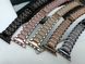 Ремешок Svarowski Steel Band для Apple Watch 42mm (Series 1-3) / 44mm / 45mm / 46mm / 49mm Ultra &mdash; металлический &mdash; Black / Чёрный A26287 фото 2