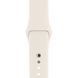 Ремешок Silicone Sport Band для Apple Watch 42mm (Series 1-3) / 44mm / 45mm / 46mm / 49mm Ultra, размер L (большой) &mdash; силиконовый &mdash; Antique White / Бежевый A27226 фото
