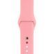 Ремешок Silicone Sport Band для Apple Watch 42mm (Series 1-3) / 44mm / 45mm / 46mm / 49mm Ultra, размер L (большой) &mdash; силиконовый &mdash; Pink / Розовый A27114 фото