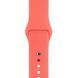 Ремешок Silicone Sport Band для Apple Watch 42mm (Series 1-3) / 44mm / 45mm / 46mm / 49mm Ultra, размер L (большой) &mdash; силиконовый &mdash; Pink Citrus / Розовый A27003 фото