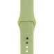 Ремешок Silicone Sport Band для Apple Watch 42mm (Series 1-3) / 44mm / 45mm / 46mm / 49mm Ultra, размер L (большой) &mdash; силиконовый &mdash; Avocado / Зелёный A27136 фото