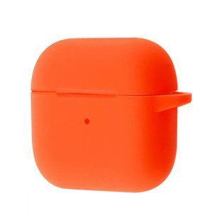 Чохол з мікрофіброю / Microfiber Case для AirPods 1 | 2 &mdash; силіконовий &mdash; Orange / Помаранчевий A30899 фото