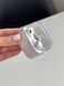 Чохол Clear Case з карабіном для AirPods 1 | 2 &mdash; прозорий &mdash; Transparent / Прозорий A30813 фото 3