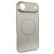 Чохол Nofelet AG Glass із MagSafe для iPhone 17 Air &mdash; матовий &mdash; Titanium / Сірий A802 фото