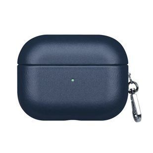 Чехол Leather Case для AirPods 3 &mdash; кожаный &mdash; Midnight Blue / Тёмно-синий A31420 фото