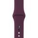 Ремешок Silicone Sport Band для Apple Watch 42mm (Series 1-3) / 44mm / 45mm / 46mm / 49mm Ultra, размер L (большой) &mdash; силиконовый &mdash; Plum / Сливовый A27175 фото