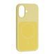 Чохол New Silicone Case із MagSafe для iPhone 17 &mdash; силіконовий &mdash; Milk Yellow / Жовтий A1311 фото