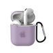 Чехол Logo Case для AirPods 3 &mdash; силиконовый &mdash; Blueberry / Черничный A31540 фото