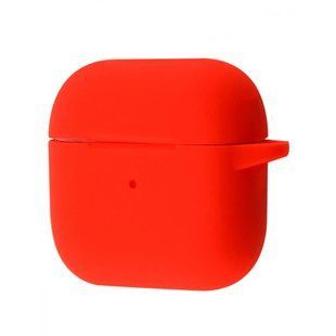 Чохол з мікрофіброю / Microfiber Case для AirPods 1 | 2 &mdash; силіконовий &mdash; Red / Червоний A30823 фото