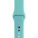 Ремешок Silicone Sport Band для Apple Watch 42mm (Series 1-3) / 44mm / 45mm / 46mm / 49mm Ultra, размер L (большой) &mdash; силиконовый &mdash; Sea Blue / Бирюзовый A27100 фото