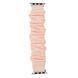 Ремешок Scrunchie для Apple Watch 42mm (Series 1-3) / 44mm / 45mm / 46mm / 49mm Ultra &mdash; тканевый &mdash; Rose Gold / Малиновый A27295 фото