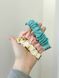 Ремешок Scrunchie для Apple Watch 42mm (Series 1-3) / 44mm / 45mm / 46mm / 49mm Ultra &mdash; тканевый &mdash; Sea Blue / Бирюзовый A26301 фото 3