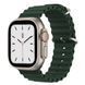 Ремешок Ocean Loop для Apple Watch 42mm (Series 1-3) / 44mm / 45mm / 46mm / 49mm Ultra &mdash; силиконовый &mdash; Green / Зелёный A27428 фото