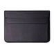 Чехол-конверт из эко-кожи Leather PU для MacBook и ноутбука 13.3 | 14&rdquo; &mdash; Black / Чёрный A26251 фото
