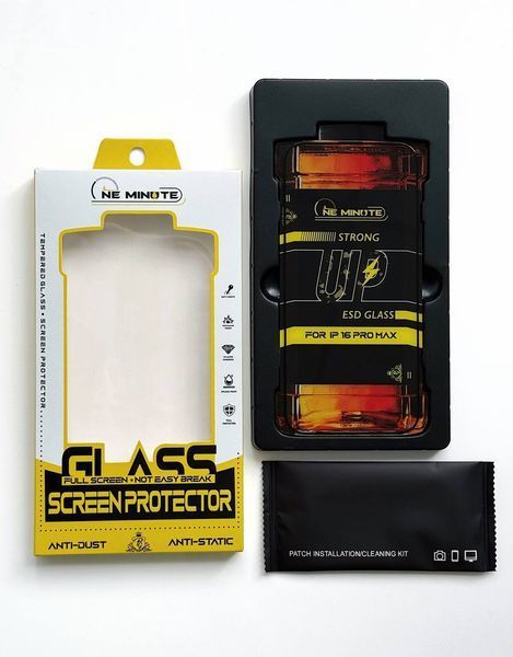 Стекло защитное ESD NeMinute на iPhone 14 Pro A24478 фото
