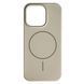 Чехол Silicone Case Full Protective с MagSafe для iPhone 17 &mdash; силиконовый &mdash; Stone / Серый A1137 фото