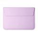 Чехол-конверт из эко-кожи Leather PU для MacBook и ноутбука 13.3 | 14&rdquo; &mdash; Lilac / Сиреневый A26253 фото