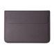 Чехол-конверт из эко-кожи Leather PU для MacBook и ноутбука 13.3 | 14&rdquo; &mdash; Grey / Серый A26254 фото