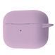 Чехол с микрофиброй / Microfiber Case для AirPods Pro 2 &mdash; силиконовый &mdash; Blueberry / Черничный A32003 фото