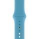 Ремешок Silicone Sport Band для Apple Watch 42mm (Series 1-3) / 44mm / 45mm / 46mm / 49mm Ultra, размер L (большой) &mdash; силиконовый &mdash; Cornflower / Синий A27155 фото