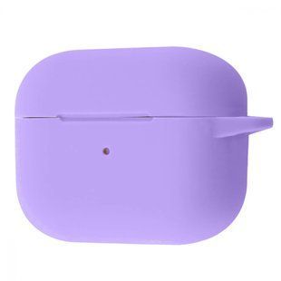 Чохол з мікрофіброю / Microfiber Case для AirPods Pro 3 &mdash; силіконовий &mdash; Glycine / Фіалковий A32114 фото