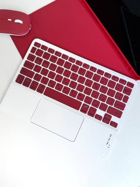 Чохол з клавіатурою та мишкою для iPad Air 11" (2024-2026) &mdash; M2 | M3 | M4 &mdash; Red / Червоний A28202 фото