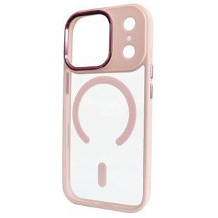 Чехол Crystal Guard с MagSafe для iPhone 17 PRO MAX &mdash; прозрачный &mdash; Pink Sand / Розовый A159 фото