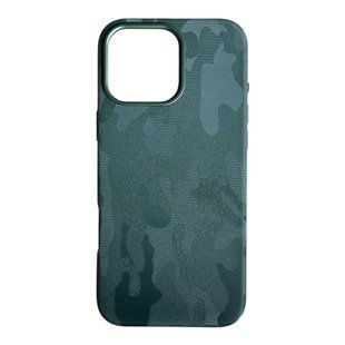 Чохол Army із MagSafe для iPhone 16 &mdash; камуфляжний &mdash; Dark Green / Зелений A23940 фото