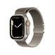 Ремешок Titanium Milanese Loop для Apple Watch 42mm (Series 1-3) / 44mm / 45mm / 46mm / 49mm Ultra &mdash; металлический &mdash; Titanium Gray / Серый A27443 фото
