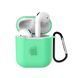 Чехол Logo Case для AirPods 3 &mdash; силиконовый &mdash; Spearmint / Спирминт A31495 фото