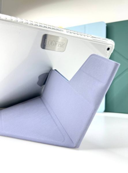 Чохол-орігамі Logfer Smart New Pencil Groove з тримачем для стилуса для iPad Air 9.7" | Air 2 9.7" | New 9.7" &mdash; Midnight Blue / Темно-синій A27700 фото