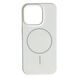 Чехол Silicone Case Full Protective с MagSafe для iPhone 17 &mdash; силиконовый &mdash; White / Белый A1251 фото