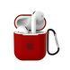 Чехол Logo Case для AirPods 3 &mdash; силиконовый &mdash; Red / Красный A31521 фото