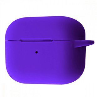 Чохол з мікрофіброю / Microfiber Case для AirPods Pro 2 &mdash; силіконовий &mdash; Ultraviolet / Ультрафіолет A32008 фото