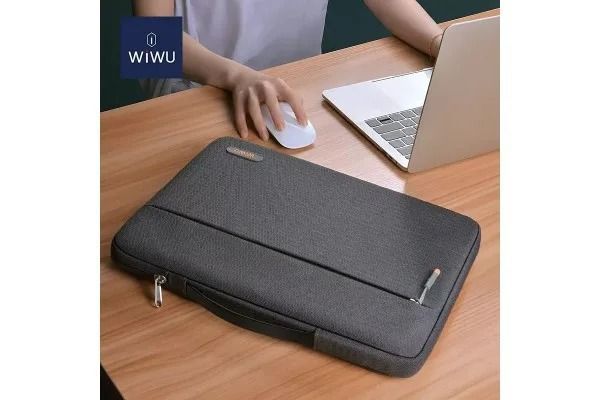 Сумка для ноутбука WiWU Pilot Laptop Sleeve 13.3&Prime; | 14&Prime; &mdash; Grey / Серый A26209 фото