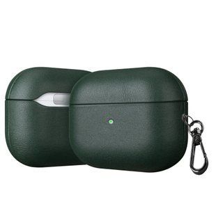 Чохол Leather Case для AirPods Pro 2 &mdash; шкіряний &mdash; Forest Green / Лісовий зелений A31960 фото