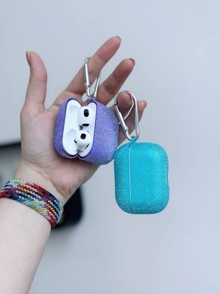 Чехол Crystal Color для AirPods 1 | 2 &mdash; силиконовый &mdash; Green / Зелёный A30841 фото
