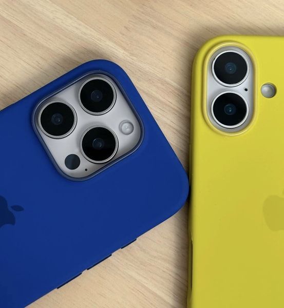 Чехол Silicone Case с MagSafe для iPhone 16 Plus &mdash; силиконовый &mdash; Star Fruit / Жёлтый A2741 фото