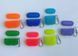 Чехол Crystal Color для AirPods 1 | 2 &mdash; силиконовый &mdash; Green / Зелёный A30841 фото 5