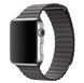 Ремінець Leather Loop Band для Apple Watch 42mm (Series 1-3) / 44mm / 45mm / 46mm / 49mm Ultra &mdash; Charcoal Grey / Сірий A26617 фото