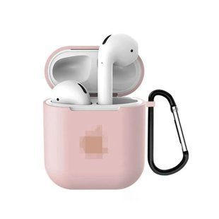 Чохол Logo Case для AirPods Pro 2 &mdash; силіконовий &mdash; Pink Sand / Рожевий пісок A32014 фото