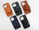 Чехол Leather Case для AirPods 3 &mdash; кожаный &mdash; Forest Green / Лесной зелёный A31386 фото 4