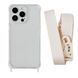 Чохол із ремінцем для iPhone 17 &mdash; прозорий &mdash; Antique White / Бежевий A1170 фото