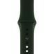 Ремешок Silicone Sport Band для Apple Watch 42mm (Series 1-3) / 44mm / 45mm / 46mm / 49mm Ultra, размер L (большой) &mdash; силиконовый &mdash; Forest Green / Зелёный A26731 фото