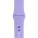Ремешок Silicone Sport Band для Apple Watch 42mm (Series 1-3) / 44mm / 45mm / 46mm / 49mm Ultra, размер L (большой) &mdash; силиконовый &mdash; Glycine / Сиреневый A26937 фото